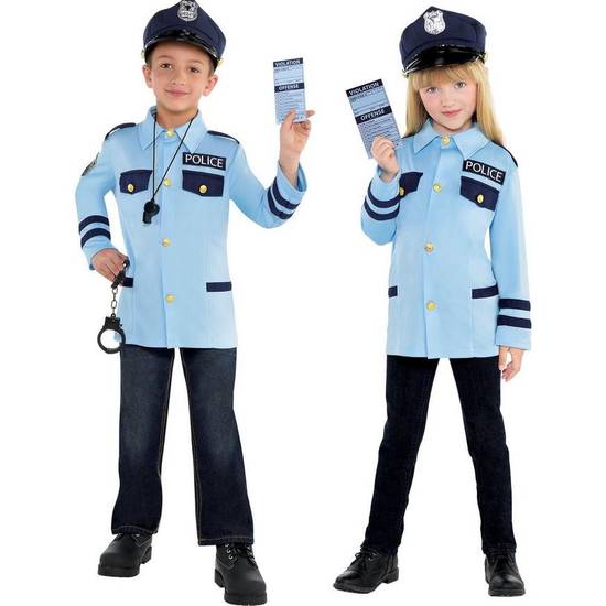 Kids' Traffic Cop Costume - Size - Standard Size