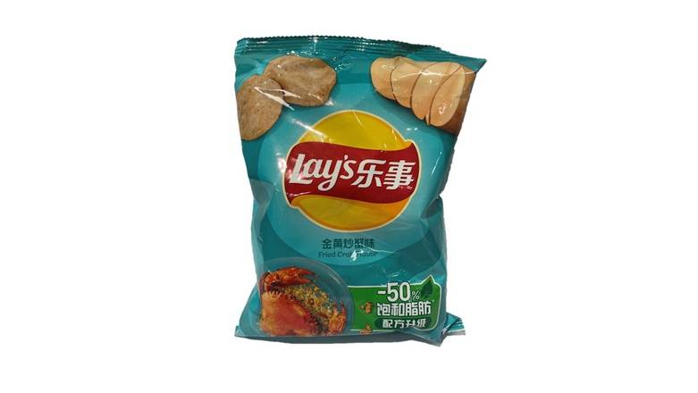 Lay's Fried Crab Flavor Chips