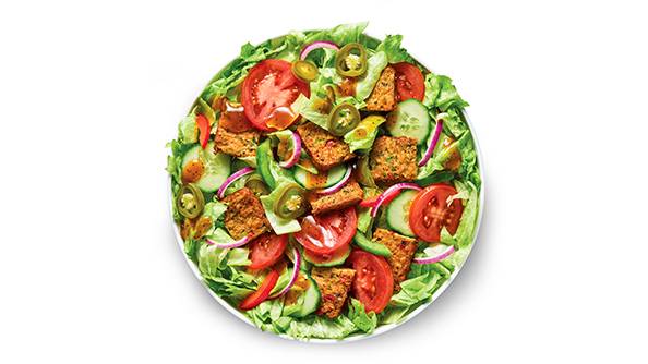 Vegan Patty  Salad
