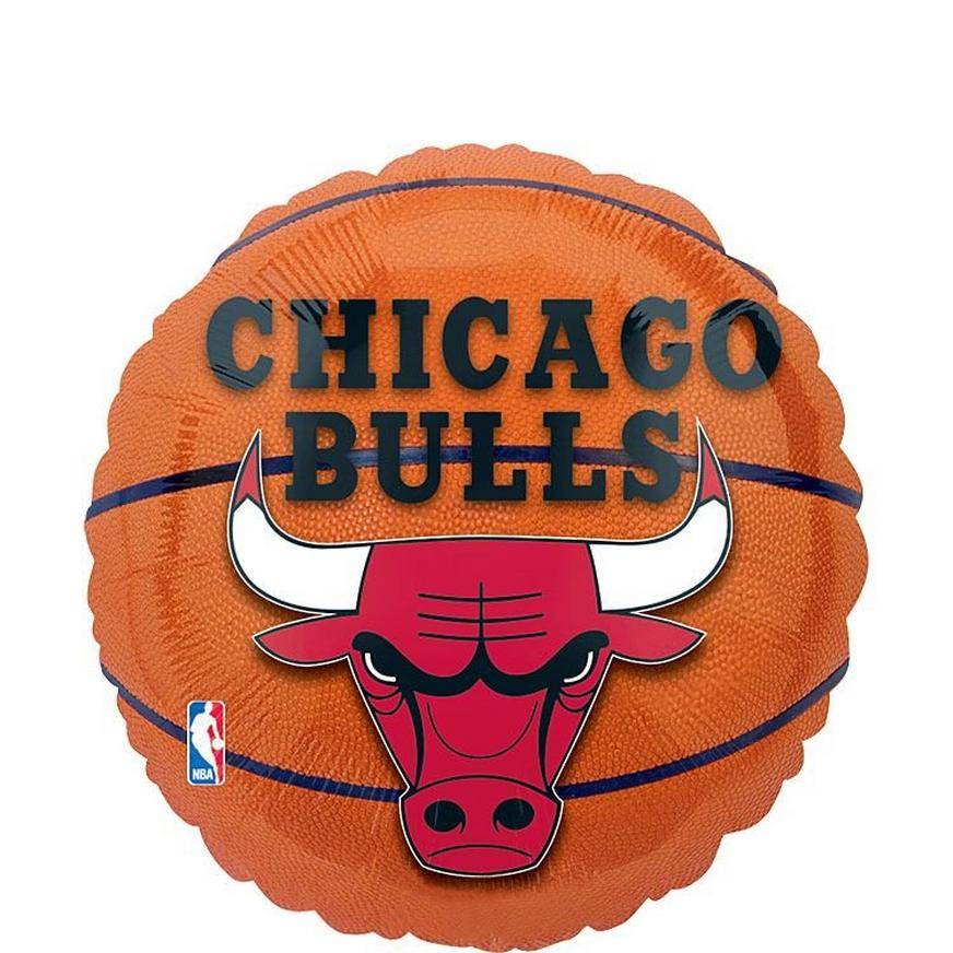 Uninflated Chicago Bulls Balloon - Basketball