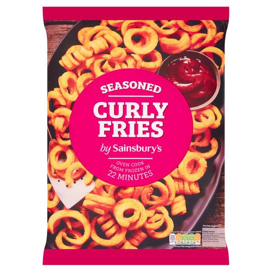 Sainsbury's Seasoned Curly Fries 700g