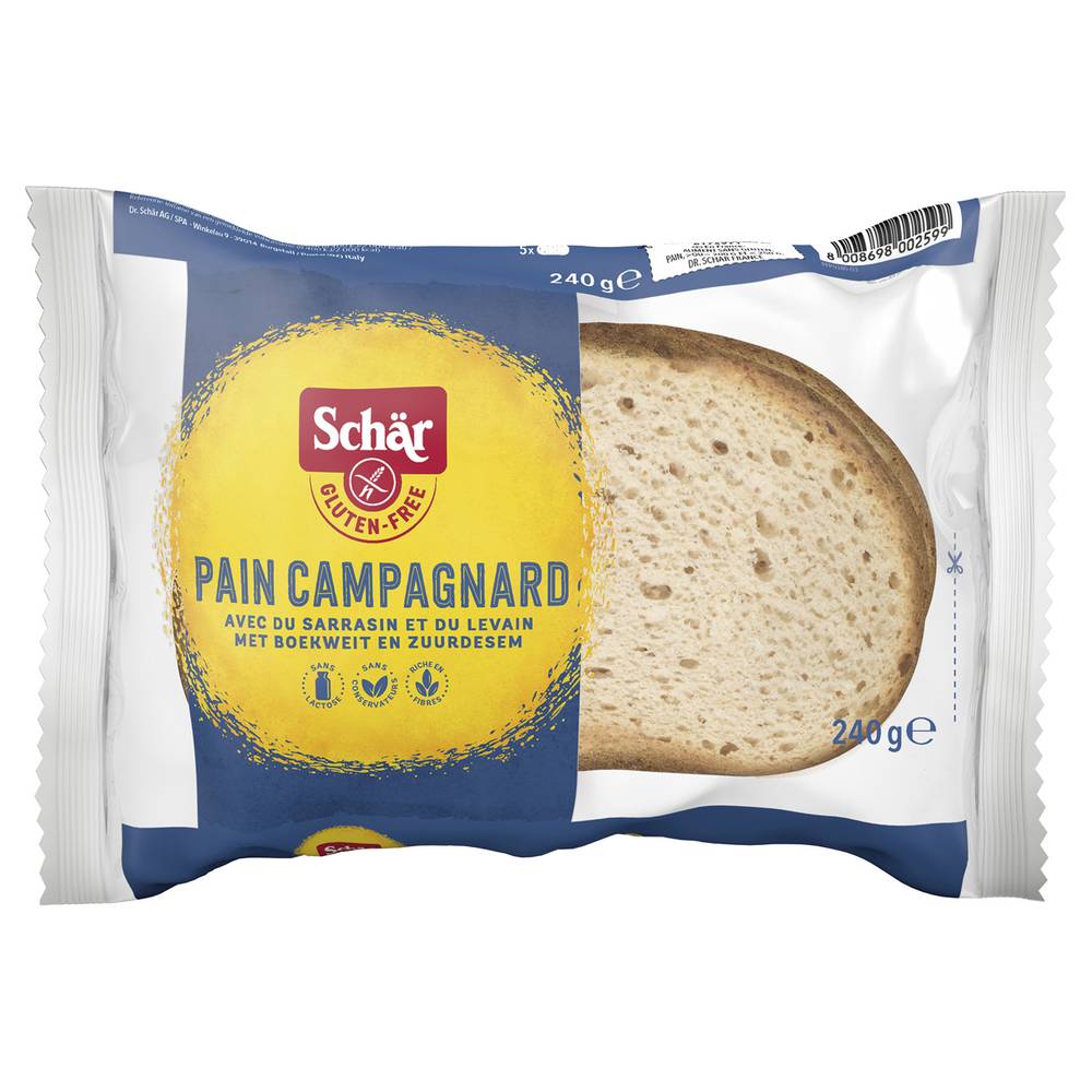 Schär - Pain campagnard sans gluten