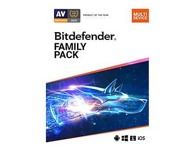 Bitdefender Family Pack for 15 Devices, Windows/Mac/Android/iOS, Download (FP02ZZCSN1215BEN)