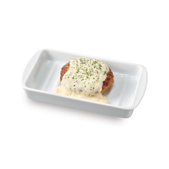 チーズインハンバーグCheese-Stuffed Hamburg Steak
