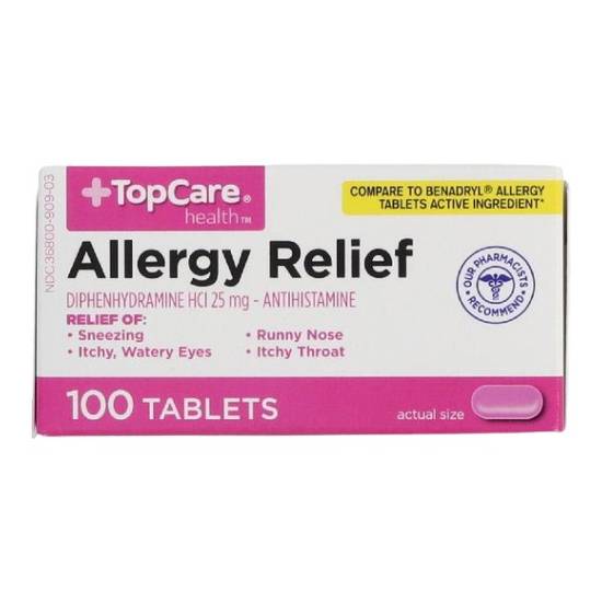 Topcare Allergy Relief Tablets 25mg