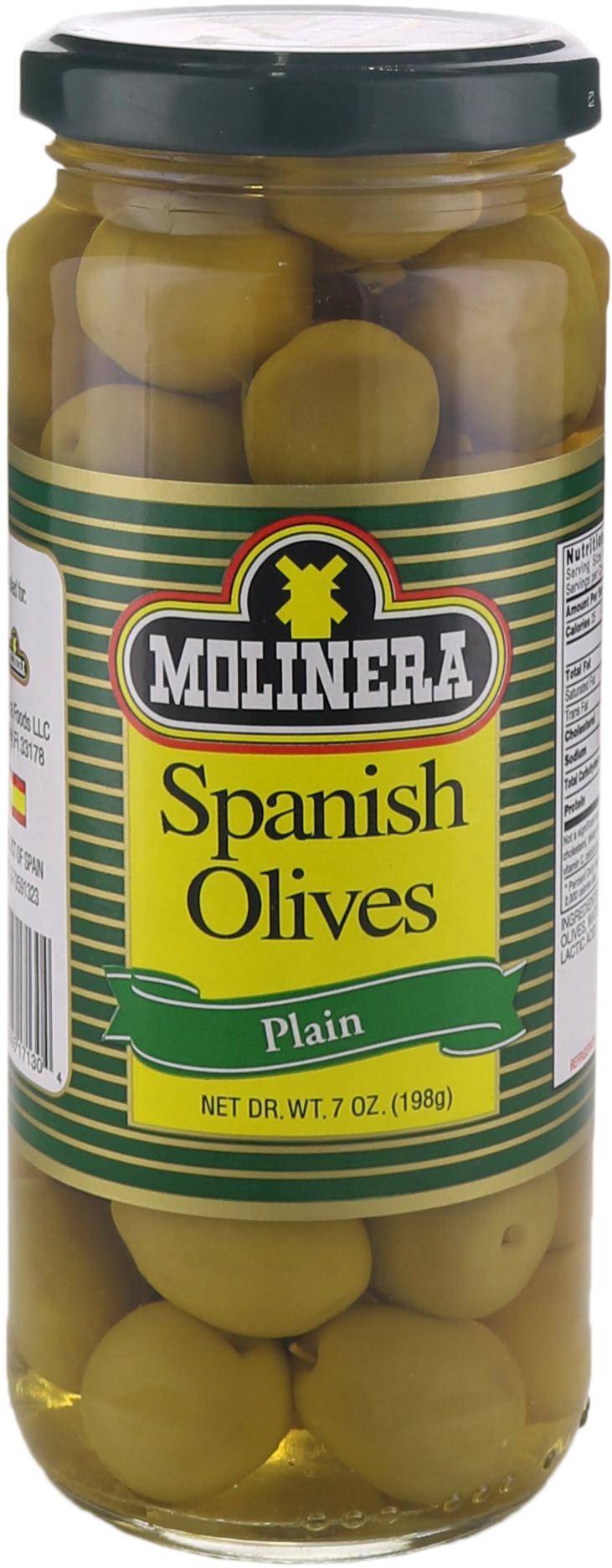 Molinera Spanish Plain Olives