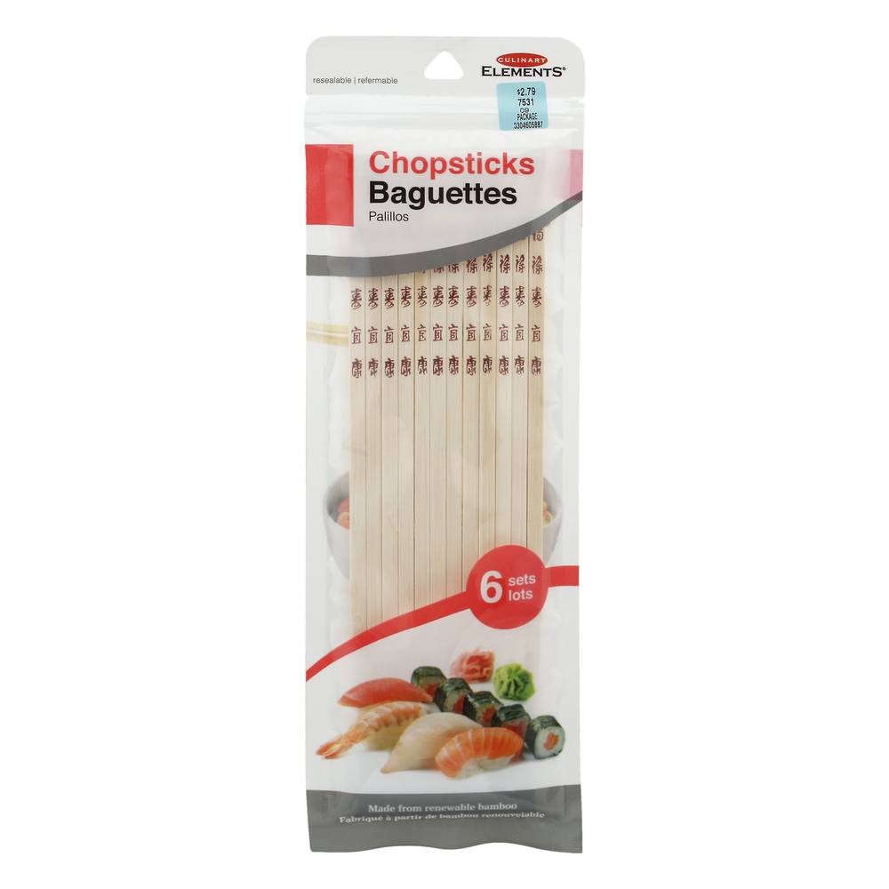 On the Go! Chopsticks (6 ct)