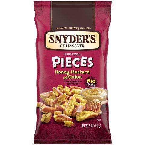 Snyder's Honey Mustard & Onion Pretzel Pieces 5oz