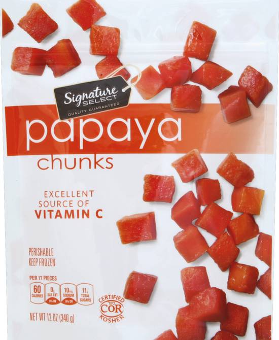 Signature Select Papaya Chunks (12 oz)