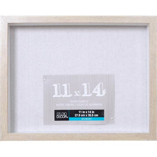 Blonde Belmont Shadow Box By Studio Decor