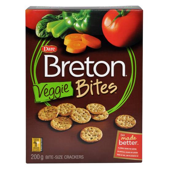 Dare Dare Breton Veggie Bites Crackers (200gr)