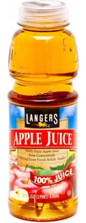 Langers Apple Juice 16oz Bottle