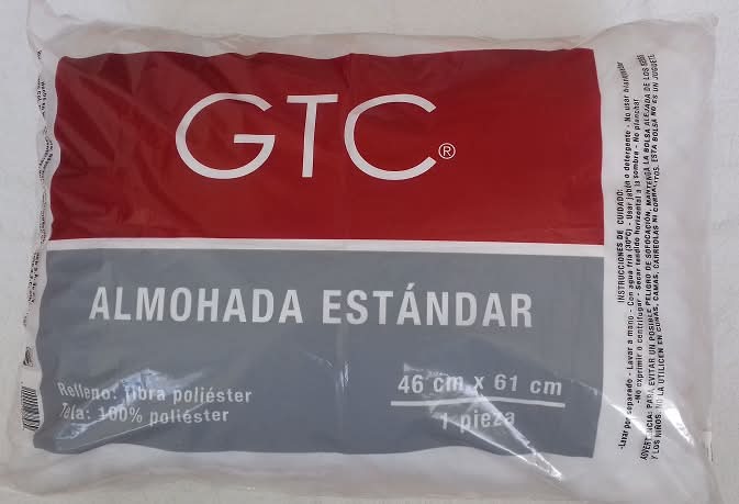 GTC · Almohada estándar, 46 x 61 cm