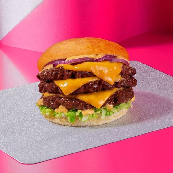 🍔🍔🍔 TRIPLE CLASSIQUE BURGER – FORMAT ULTRA GOURMAND
