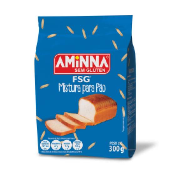 Aminna mistura para pão sem glúten (300 g)