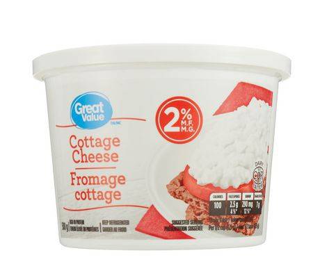 Great Value Cottage Cheese 2% (500 g)