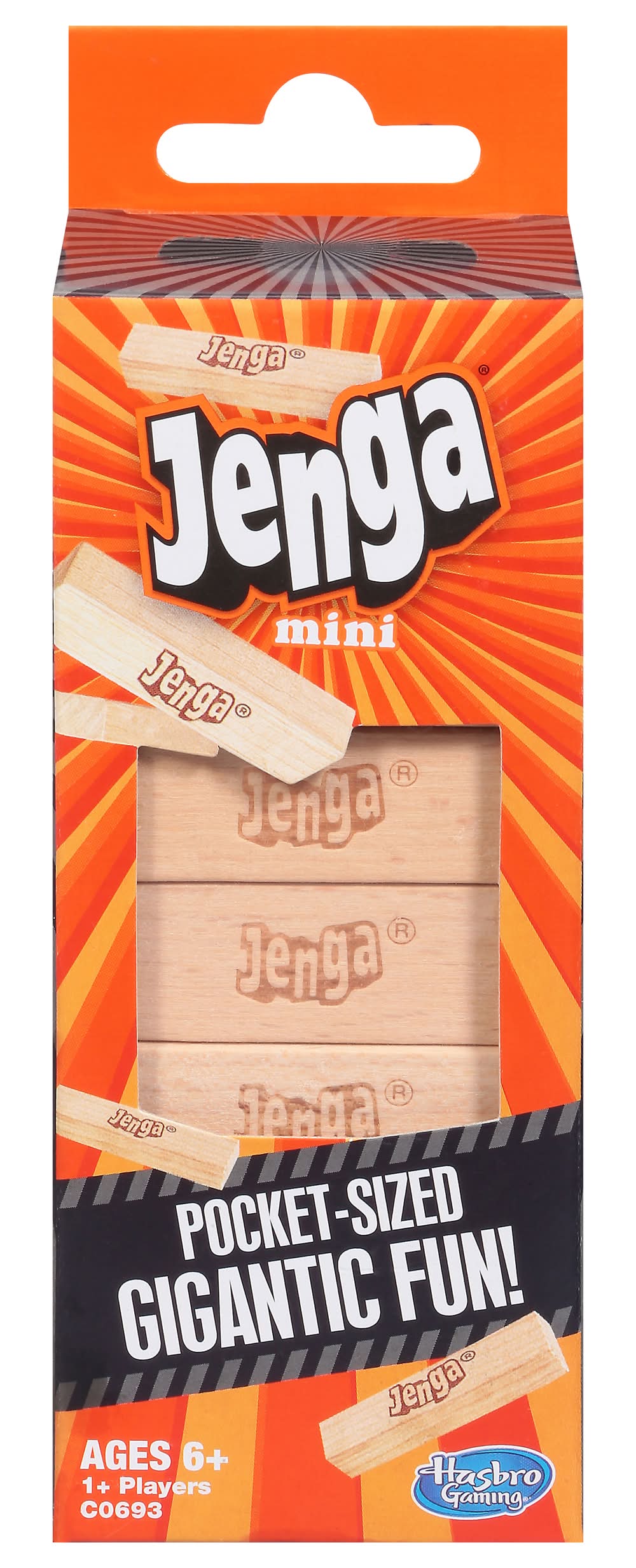 Hasbro Pocket-Sized Gigantic Fun Jenga Mini Game