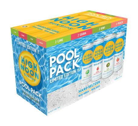 High Noon Pool Pack 8 Pack 12oz Cans