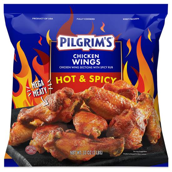Pilgrim's Hot & Spicy Chicken Wings