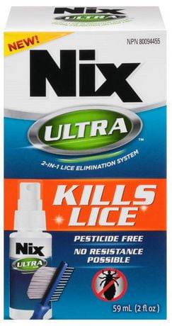 Nix Ultra Kills Lice Pesticide Free Comb (59 ml)