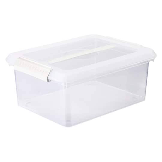 14.5Qt. Storage Bin With Lid By Simply Tidy