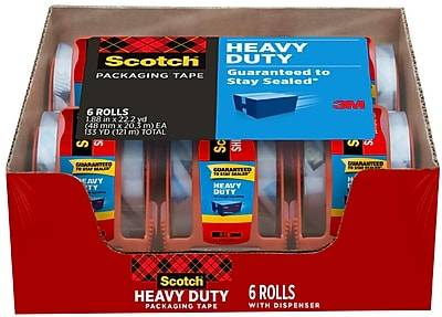 Scotch Heavy Duty Shipping (6 ct)
