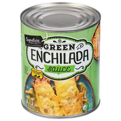 Signature Select Green Enchilada Medium Sauce