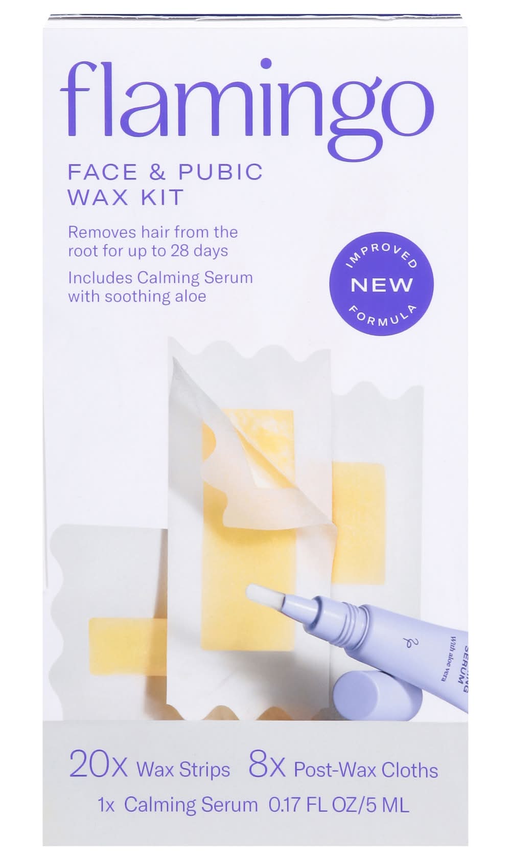 Flamingo Face Wax Kit, Women (30 ct)