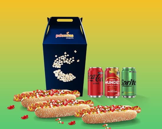 Combo Hot Dog Triple