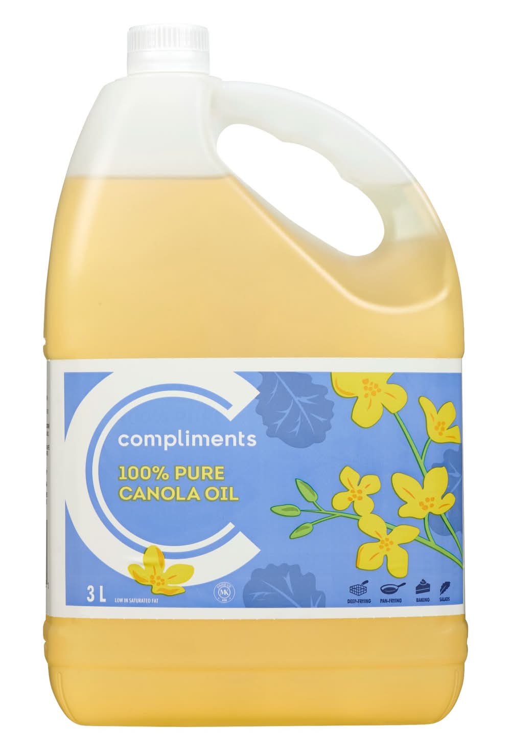 Compliments 100% Pure Canola Oil (3 kg)