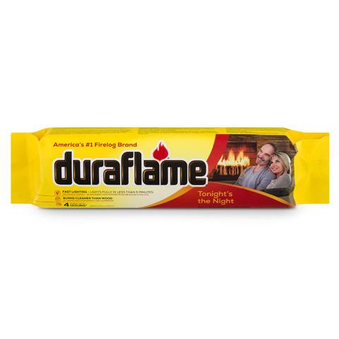 Duraflame Natural Indoor and Outdoor Single Wax Firelog