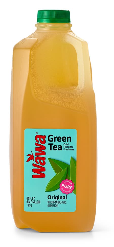 Wawa Original Green Tea, Ginseng-Honey (64 fl oz)