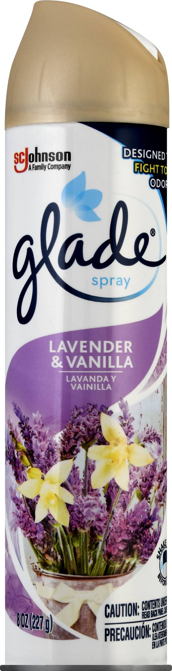 Glade Lavender and Vanilla Spray Air Freshener