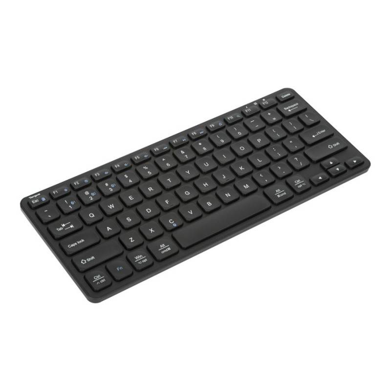 Targus Compact Antimicrobial Multi Device Bluetooth Keyboard Akb862us, Black