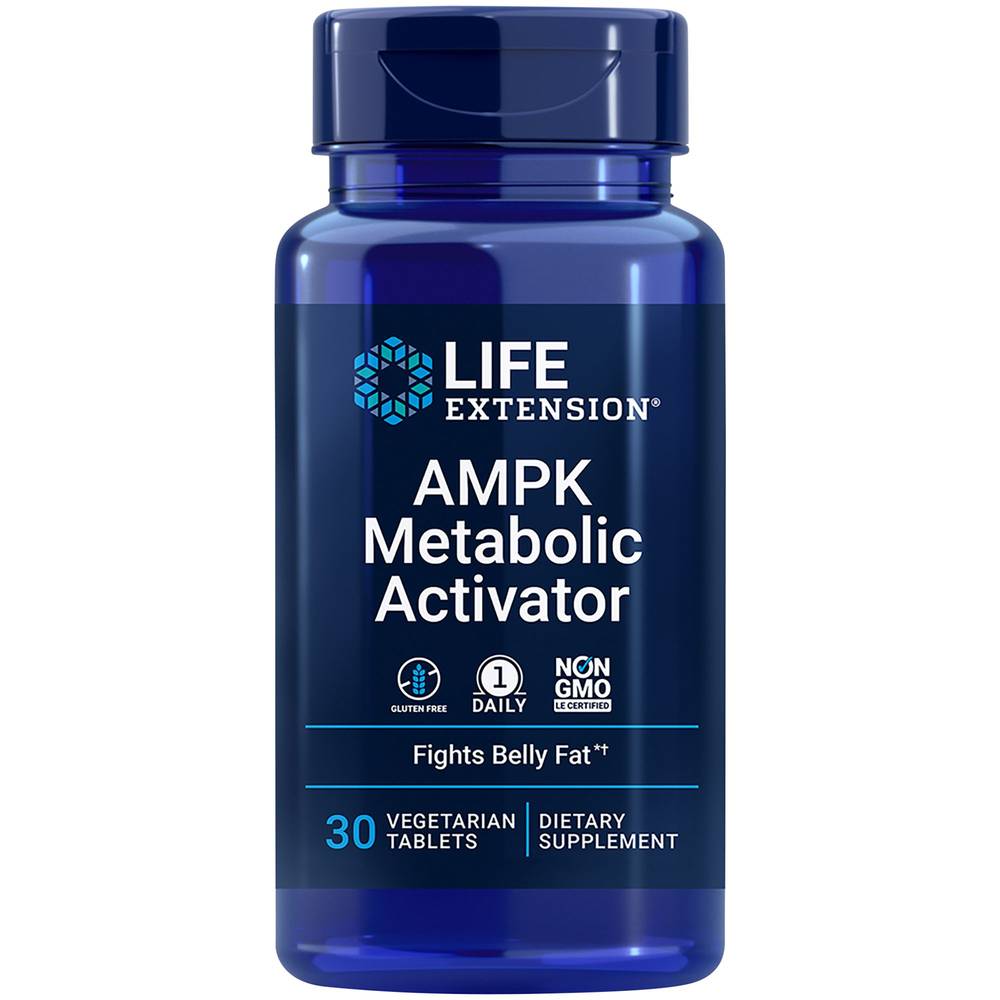 Life Extension Ampk Metabolic Activator Dietary Supplement (30 ct)