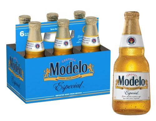 Modelo Especial Mexican Lager Import Beer (6 x 12 fl oz)
