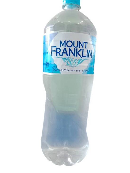 Mount Franklin Spring Water Bottle 1.5L