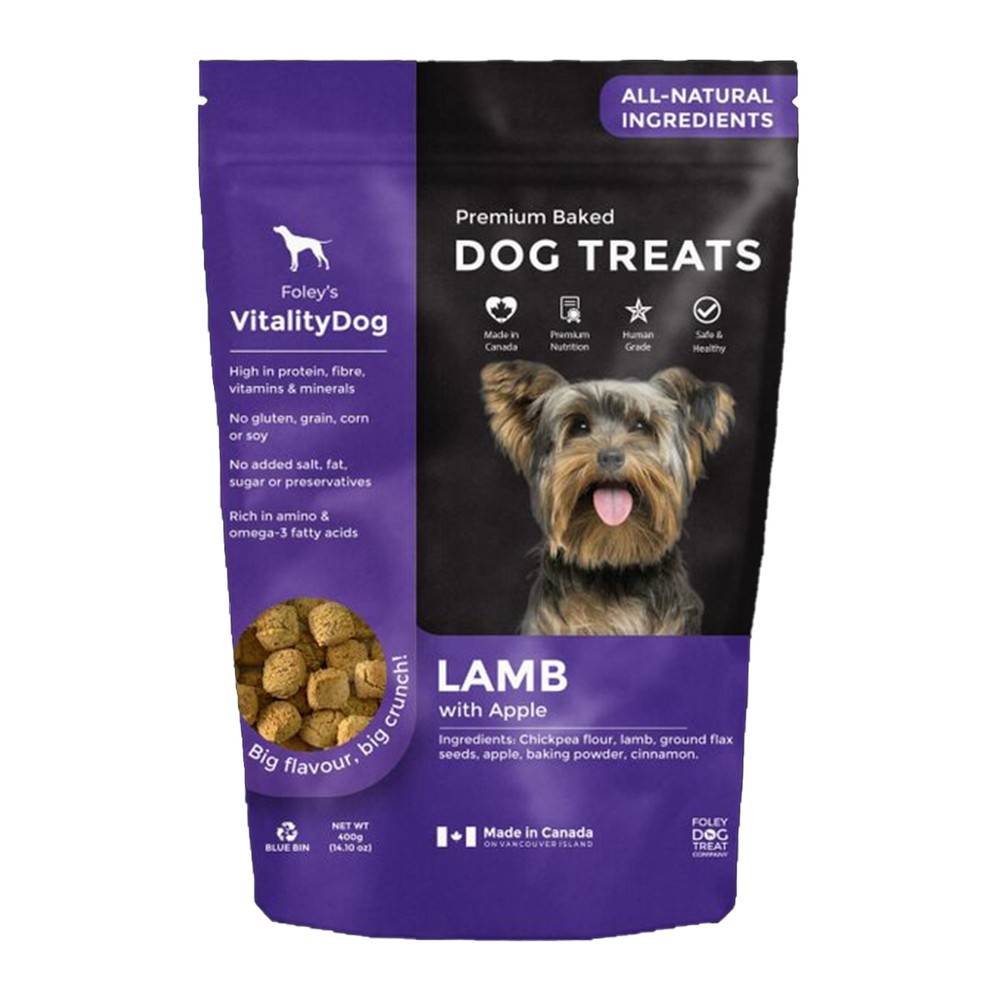 Foley's Vitalitydog Lamb With Apple Dog Food (400 g)