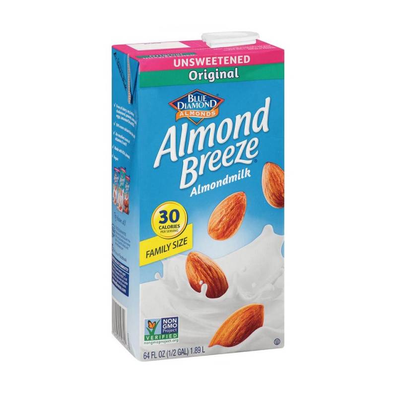 Almond Breeze 無糖杏仁飲 1.89L <1.89L公升 x 1 x 1Bottle瓶> @15#0041570052600
