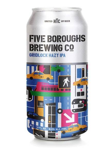 Five Boroughs Brewing Co. Gridlock Hazy Ipa (16oz can)