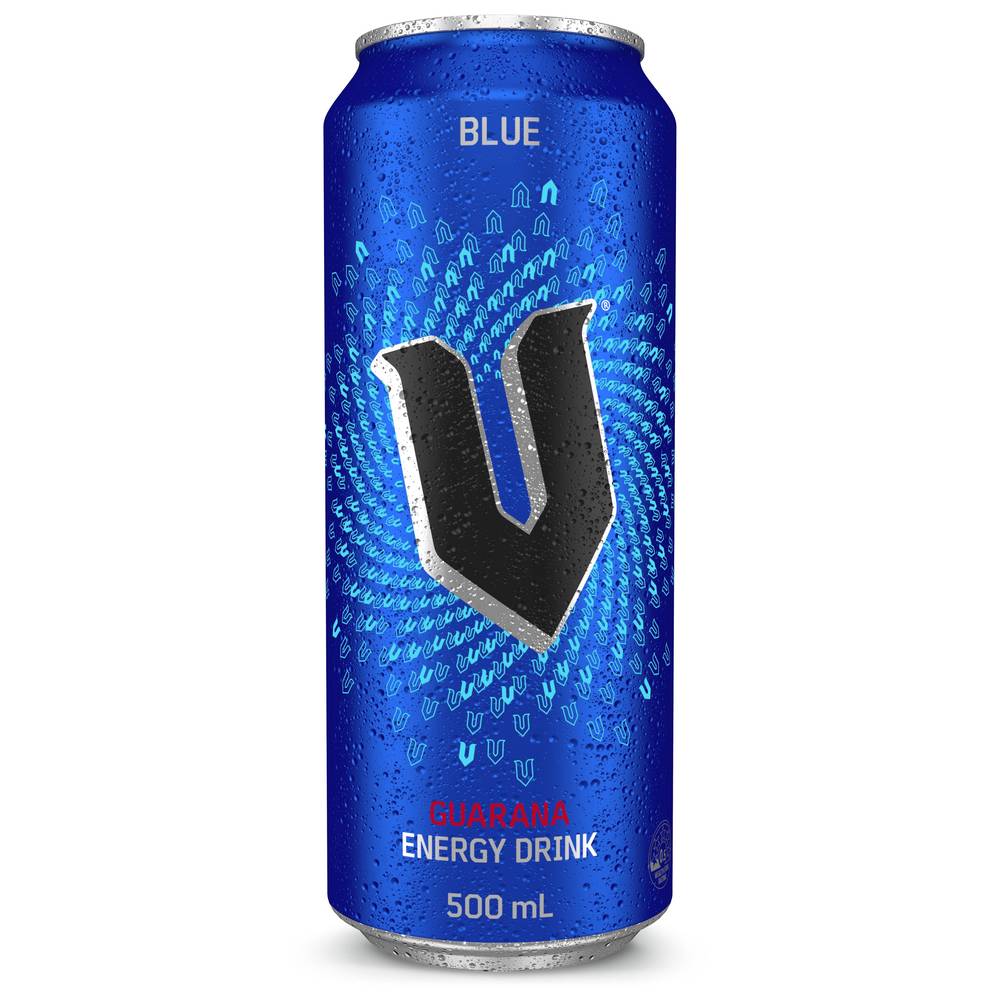 V 500ml Blue Can