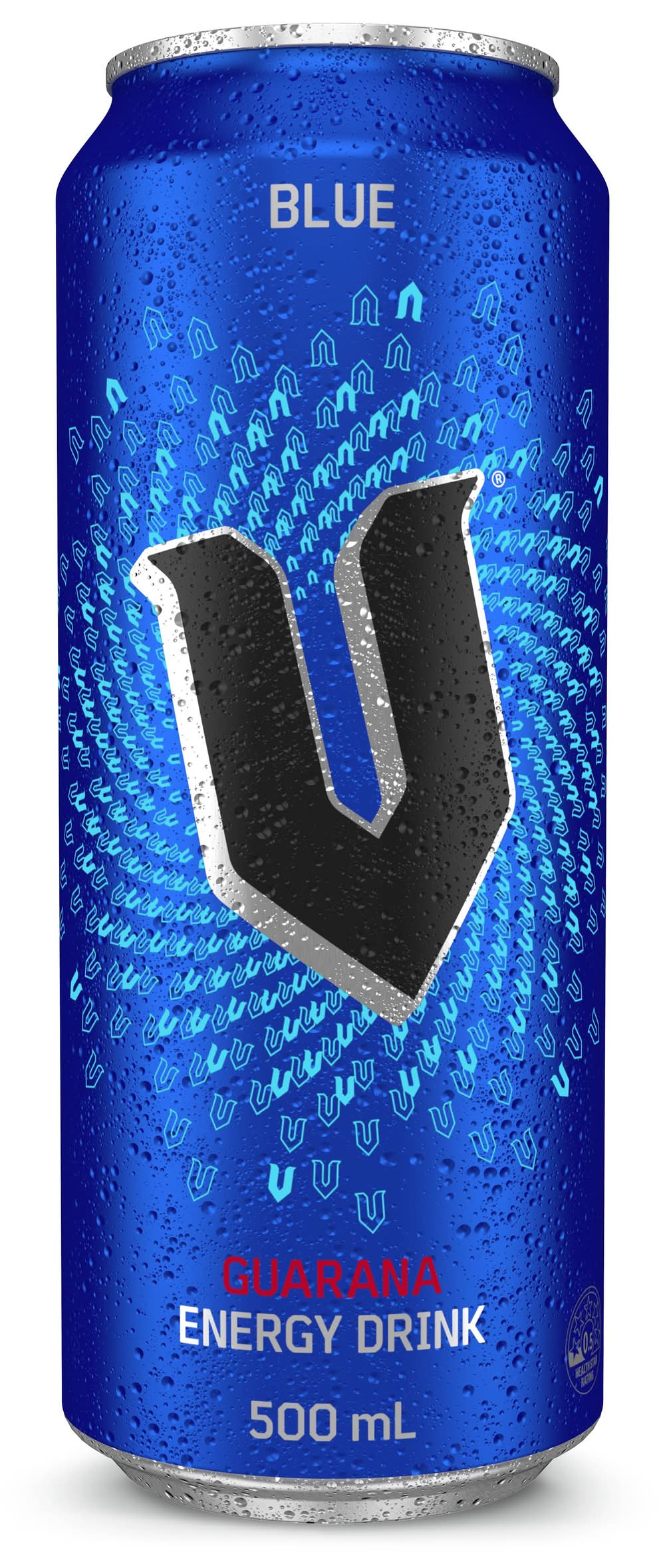 V 500ml Blue Can