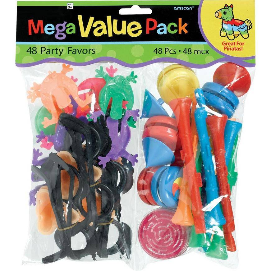 Party City Carnival Favor pack (48 ct)