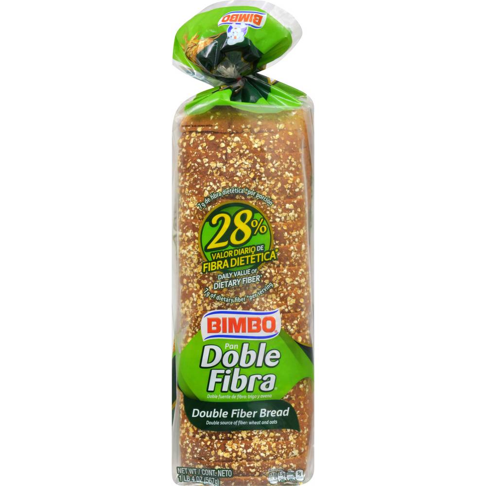 Bimbo Pan Doble Fibra Double Fiber Bread (567 g)