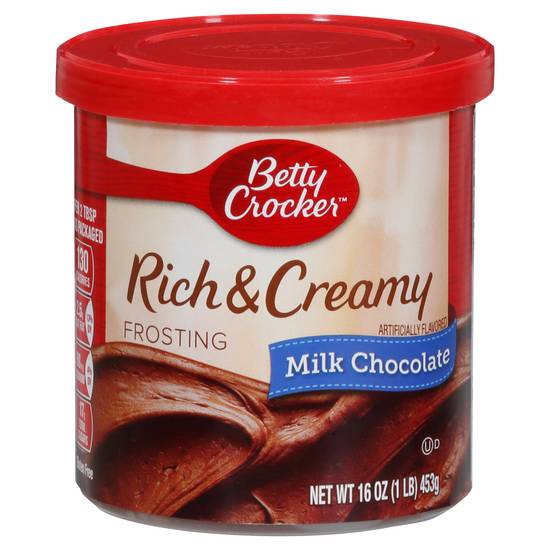 Betty Crocker Rich & Creamy Milk Chocolate Frosting