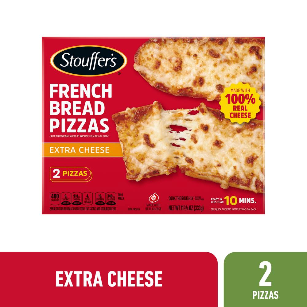 Stouffer's Extra Cheese French Bread Pizzas (333 g)