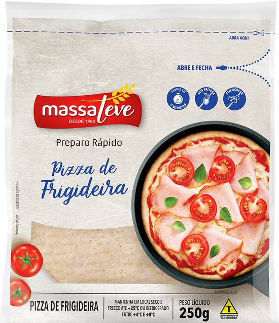 Massa Leve Massa para pizza de frigideira (250 g)