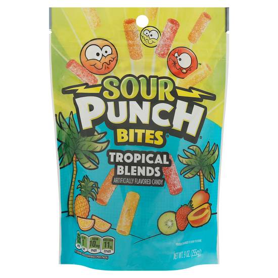 Sour Punch Tropical Blends Bites (9 oz)