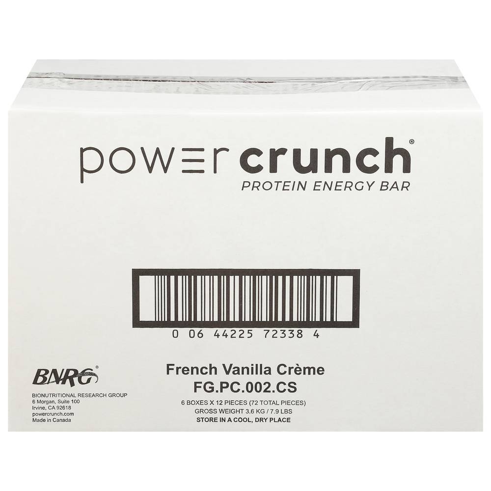 Power Crunch French Vanilla Creme Protein Energy Bar ( 72 ct )