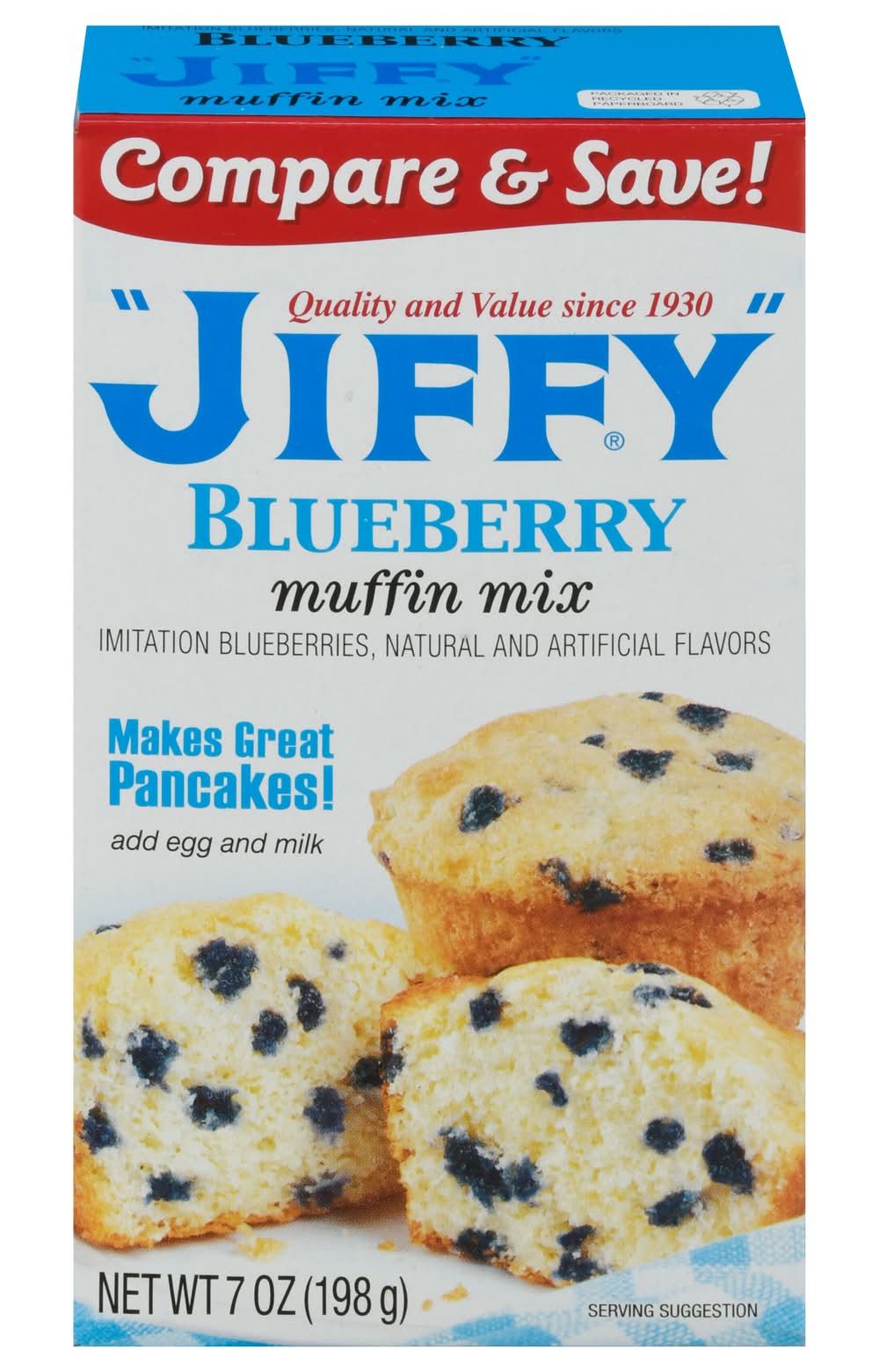 Jiffy Blueberry Muffin Mix (7 oz)